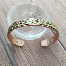 Load image into Gallery viewer, Red Copper Adjustable Hand Strong Magnetic Anti-fatigue Woven Jewelry