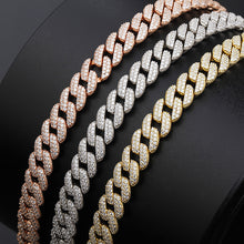 Load image into Gallery viewer, Hip Hop S925 Silver Diamond Cuban Zircon Bracelet