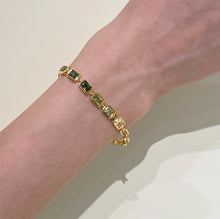 Load image into Gallery viewer, Gradient Gemstone Vintage Bracelet Women&#39;s