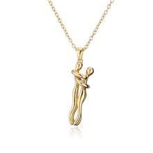 Load image into Gallery viewer, Hot Sale Affectionate Hug Necklace Couples Anniversary Valentine&#39;s Day  Gift Fashion Punk Street Style Pendant Necklace