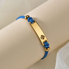 Load image into Gallery viewer, Personalized DIY Hand Woven Color Bracelet European And American Jewelry