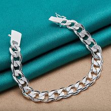 Load image into Gallery viewer, Silver Jewelry Buckle Cuban Bracelet