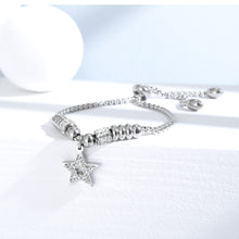Load image into Gallery viewer, Hollow Round Beads With Diamonds And Stars Hand Jewelry