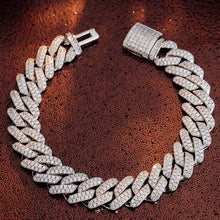 Load image into Gallery viewer, Cuban Link Chain Bracelet Silver Hip Hop For Men And Women
