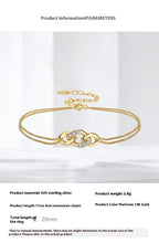 Load image into Gallery viewer, Zirconium Diamond Jewelry Adjustable Twisted Bracelet Ornament