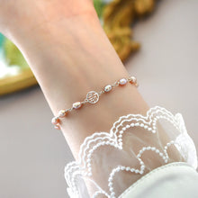Load image into Gallery viewer, Jewelry Women&#39;s Freshwater Pearl Bunny Bracelet