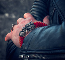 Load image into Gallery viewer, Umbrella Rope Hand-woven Bracelet Twelve Zodiac Dragon