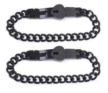 Load image into Gallery viewer, Concentric Lock Press Sand Bracelet Titanium Steel Jewelry