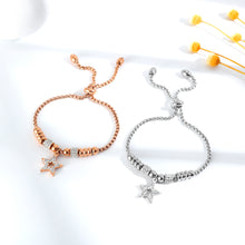 Load image into Gallery viewer, Hollow Round Beads With Diamonds And Stars Hand Jewelry