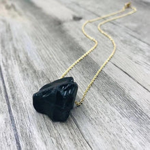 Load image into Gallery viewer, Natural Crystal Stone Pendant Necklace Irregular
