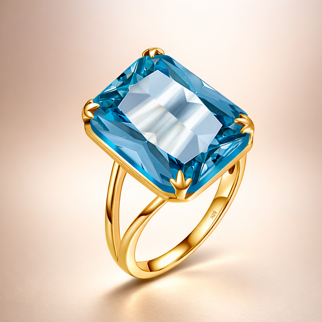 Classic Aquamarine Ring 925 Sterling Sliver Rings For Women Gold Plated Gemstone Vintage Luxury Party Gift Female Fine Jewelry 2 Classic Aquamarine Ring 925 Sterling Sliver Rings For Women Gold Plated Gemstone Vintage Luxury Party Gift Female Fine Jewelry