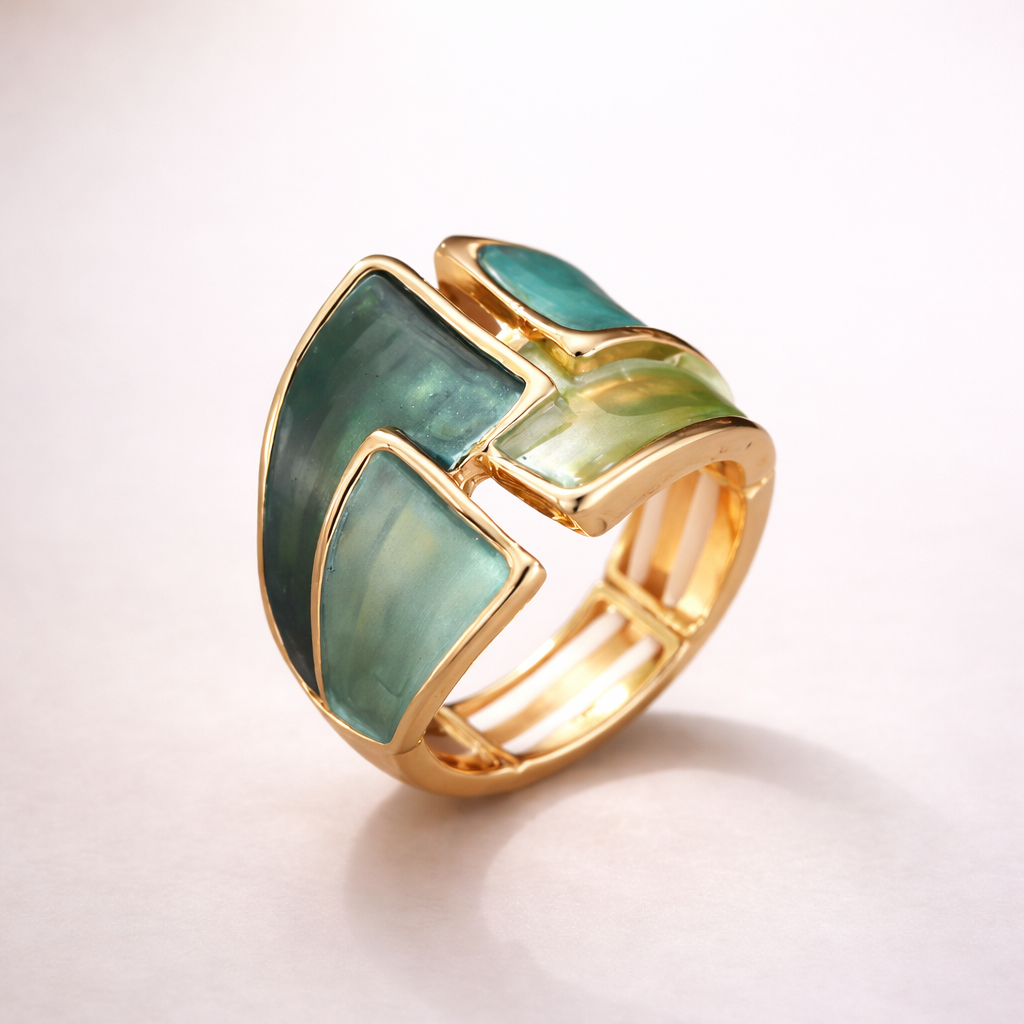 Cring Coco Geometric Ring Accessories Women's Elegant Enamel Ring Adjustable Round Ring Jewelry Fashion Women's Christmas Gift 2 Cring Coco Geometric Ring Accessories Women's Elegant Enamel Ring Adjustable Round Ring Jewelry Fashion Women's Christmas Gift