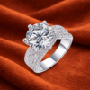 TBCYD 5CT D Color Moissanite Diamond Solitaire Ring For Women 925 Sterling Silver Plated 18k Luxury Wedding Band Party Jewelry 1 ChatGPT Image Mar 7 2026 01 53 24 PM
