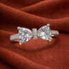 TEN CARATS 2CT 925 Sterling Silver Moissanite Bow Knot Ring for Women Luxury Sparkling Ring Wedding Engagement Gift 1 ChatGPT Image Mar 7 2026 03 25 14 PM