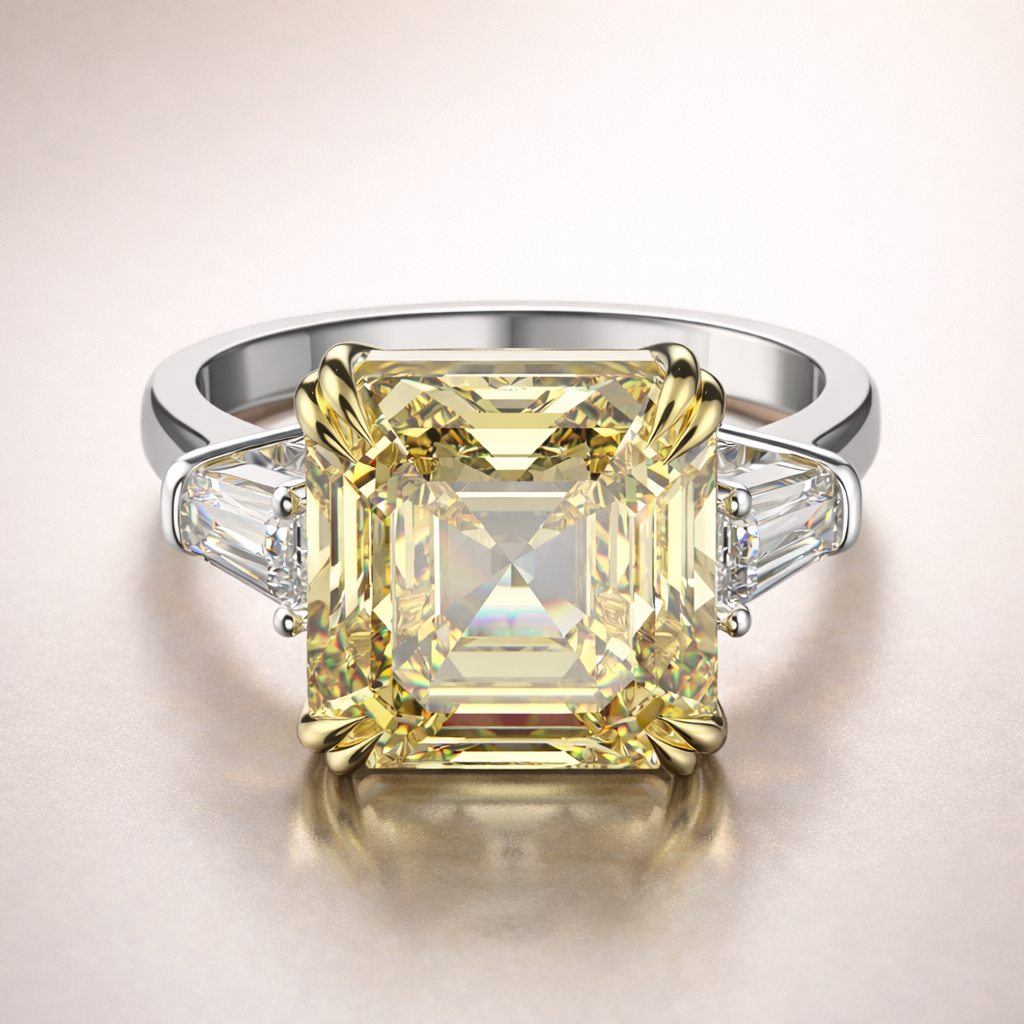 OEVAS 100% 925 Sterling Silver High Carbon Citrine Diamond Gemstone Wedding Engagement Ring Fine Jewelry Gift Wholesale 2 OEVAS 100% 925 Sterling Silver High Carbon Citrine Diamond Gemstone Wedding Engagement Ring Fine Jewelry Gift Wholesale