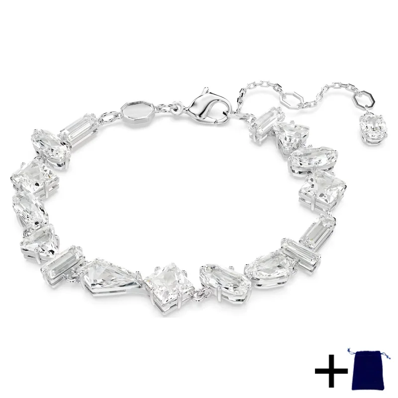 2025 New Zircon Bracelet Matrix, Extremely Simple and Trendy Design, Essential for Couples To Wear Same Style and Gift Each Othe 3 2025 New Zircon Bracelet Matrix, Extremely Simple and Trendy Design, Essential for Couples To Wear Same Style and Gift Each Othe - Image 2