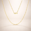 ORSA JEWELS 14K Gold 925 Sterling Silver 1.8mm Paperclip Neck Chain Fashion Link Chain Necklaces for Women Dainty Jewelry SC39 1 ChatGPT Image Mar 2 2026 12 23 50 PM
