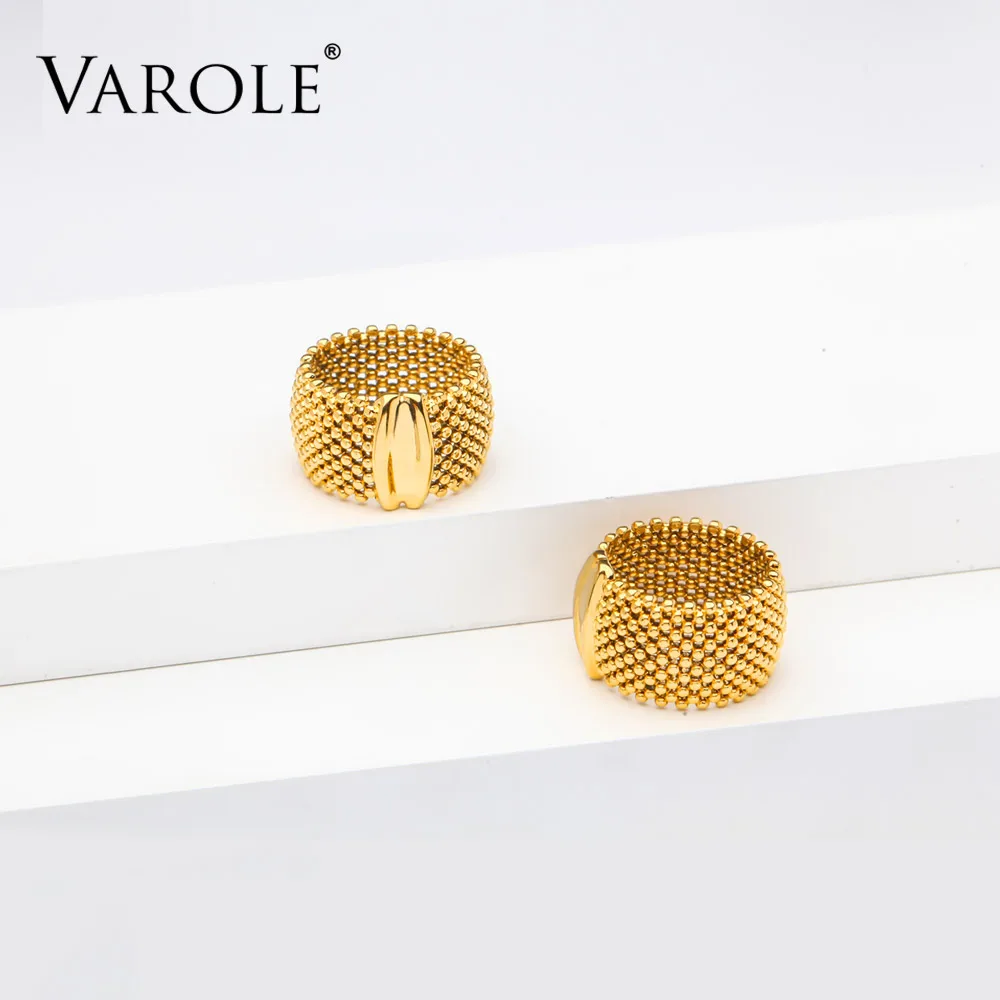 Beads Rings For Women Gold Color Elegant Ring Friends Gifts Fashion Jewelry Anillos Mujer 5 Beads Rings For Women Gold Color Elegant Ring Friends Gifts Fashion Jewelry Anillos Mujer - Image 4